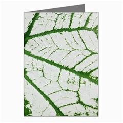 Leaf Patterns Greeting Card by natureinmalaysia