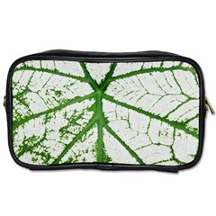 Leaf Patterns Travel Toiletry Bag (two Sides) by natureinmalaysia