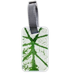 Leaf Patterns Luggage Tag (two Sides)