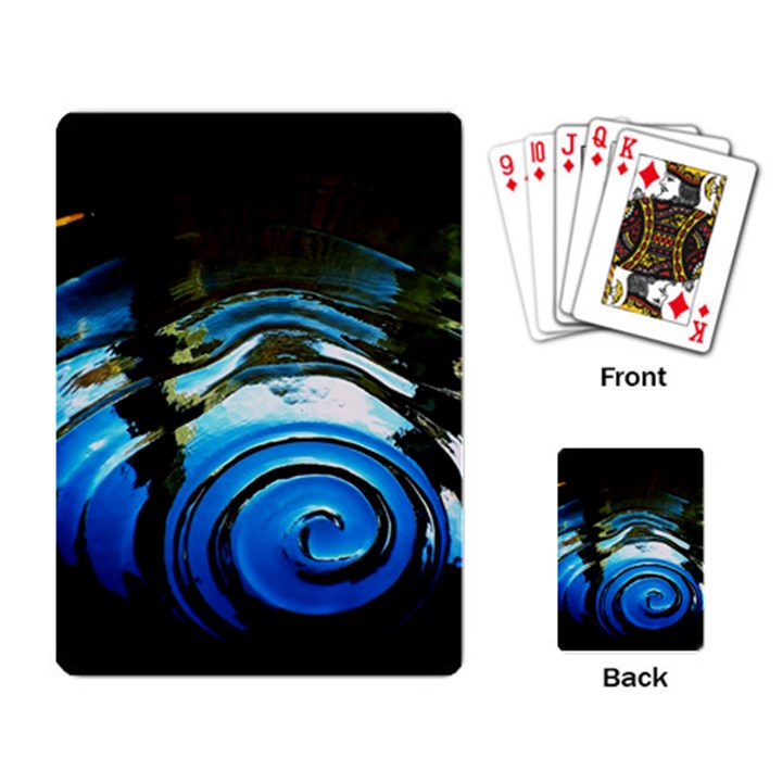 Spiral Playing Cards Single Design