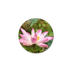 A Pink Lotus Golf Ball Marker 10 Pack by natureinmalaysia