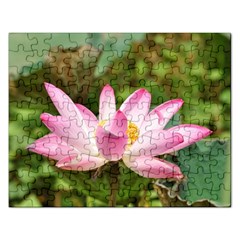 A Pink Lotus Jigsaw Puzzle (rectangle)