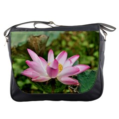 A Pink Lotus Messenger Bag by natureinmalaysia