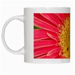 A Red Flower White Coffee Mug Left