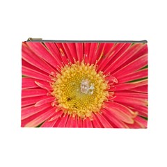 A Red Flower Cosmetic Bag (large) by natureinmalaysia