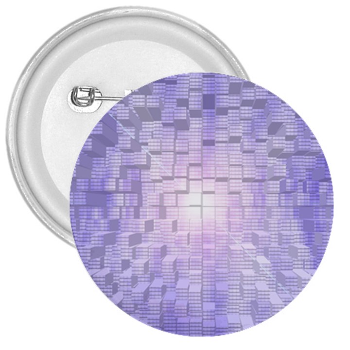 Purple Cubic Typography 3  Button