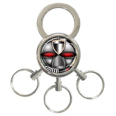 Portal 3-ring Key Chain by BlackLabelDesigns