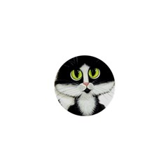 Tuxedo Cat 1  Mini Button by AmyLynBihrle