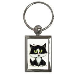 Curiouskitties414 Key Chain (rectangle) by AmyLynBihrle