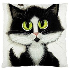 Curiouskitties414 Large Cushion Case (one Side) by AmyLynBihrle