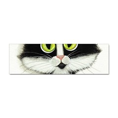 Tuxedo Cat By Bihrle Bumper Sticker by AmyLynBihrle