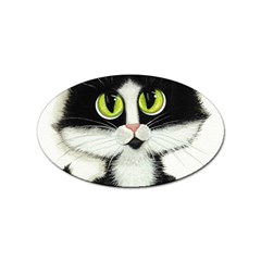 Tuxedo Cat By Bihrle Sticker 10 Pack (oval) by AmyLynBihrle