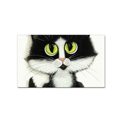 Tuxedo Cat By Bihrle Sticker 100 Pack (rectangle) by AmyLynBihrle