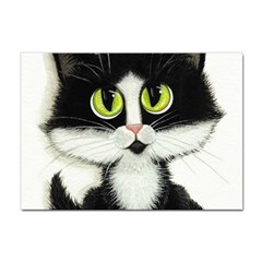 Tuxedo Cat By Bihrle A4 Sticker 100 Pack by AmyLynBihrle