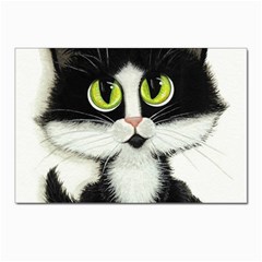 Tuxedo Cat By Bihrle Postcards 5  X 7  (10 Pack) by AmyLynBihrle