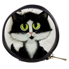 Tuxedo Cat By Bihrle Mini Makeup Case by AmyLynBihrle