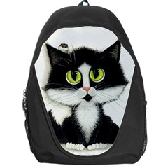 Tuxedo Cat By Bihrle Backpack Bag