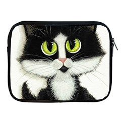 Tuxedo Cat By Bihrle Apple Ipad 2/3/4 Zipper Case