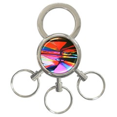 Key Chain Rainbow 3-ring Key Chain