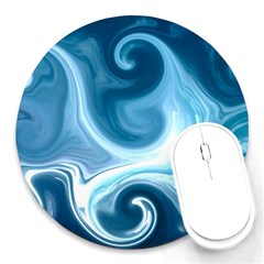 L151 8  Mouse Pad (round) by gunnsphotoartplus