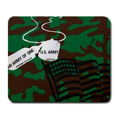 An Army Of One Large Mouse Pad (rectangle)