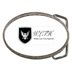 Wlth2jpeg Belt Buckle (oval)