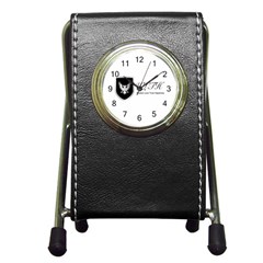 Wlth2jpeg Stationery Holder Clock