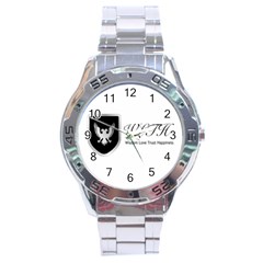 Wlth2jpeg Stainless Steel Watch (men s)