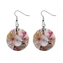 Flower Alstromeria Mini Button Earrings by ADIStyle