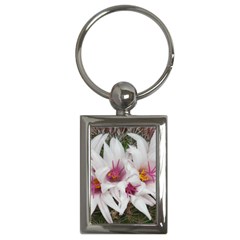 Bloom Cactus  Key Chain (rectangle)