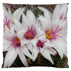 Bloom Cactus  Large Cushion Case (one Side) by ADIStyle