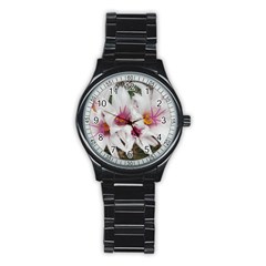 Bloom Cactus  Sport Metal Watch (Black)