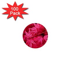 Red Autumn 1  Mini Button Magnet (100 Pack) by ADIStyle