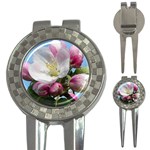 Apple Blossom  Golf Pitchfork & Ball Marker Front