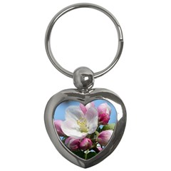 Apple Blossom  Key Chain (heart) by ADIStyle