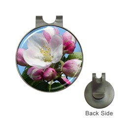 Apple Blossom  Hat Clip With Golf Ball Marker by ADIStyle