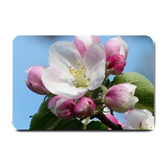 Apple Blossom  Small Door Mat by ADIStyle