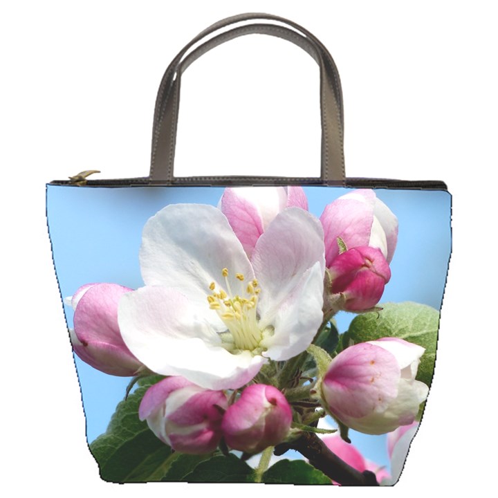 Apple Blossom  Bucket Bag