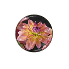 Dahlia Garden  Golf Ball Marker (for Hat Clip) by ADIStyle