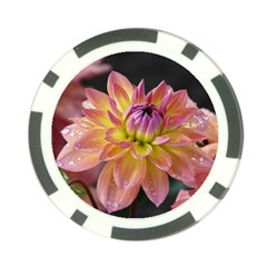 Dahlia Garden  Poker Chip 10 Pack