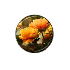 Flowers Butterfly Golf Ball Marker (for Hat Clip)