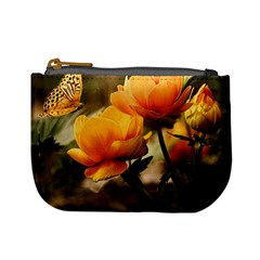 Flowers Butterfly Coin Change Purse by ADIStyle