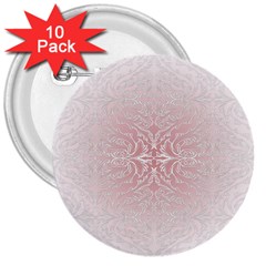 Elegant Damask 3  Button (10 Pack) by ADIStyle