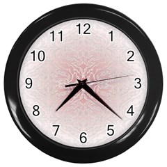 Elegant Damask Wall Clock (black) by ADIStyle