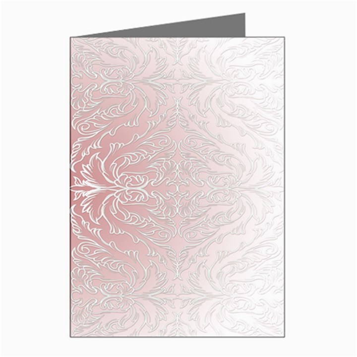 Elegant Damask Greeting Card (8 Pack)