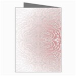 Elegant Damask Greeting Card (8 Pack) Right