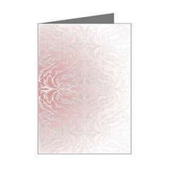 Elegant Damask Mini Greeting Card by ADIStyle