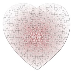 Elegant Damask Jigsaw Puzzle (heart) by ADIStyle