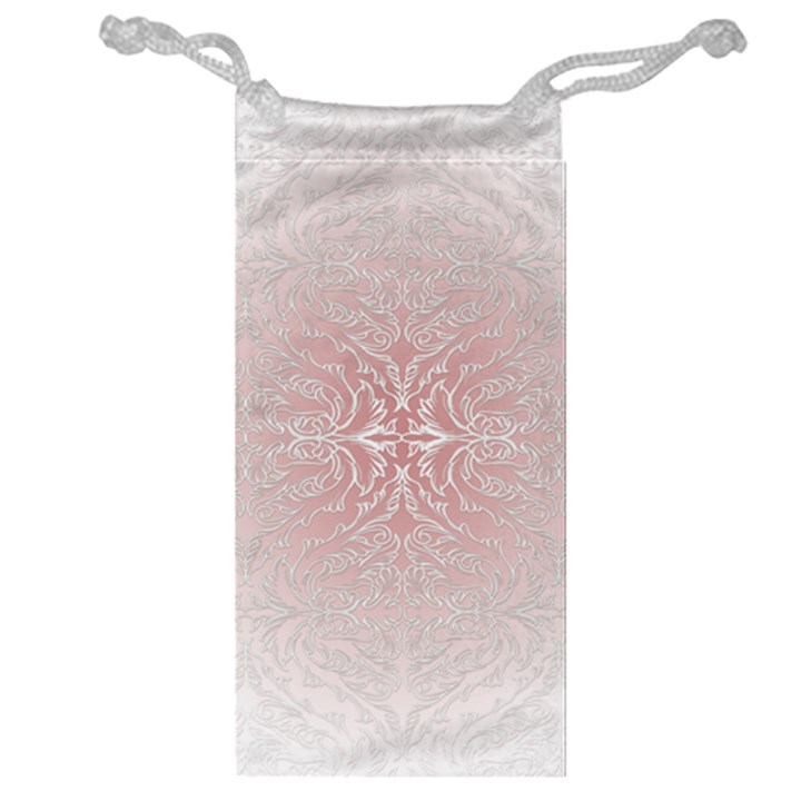 Elegant Damask Jewelry Bag