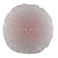 Elegant Damask 18  Premium Round Cushion  by ADIStyle